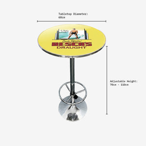 Resch's Bar Table dimensions