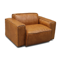 Tanner Slab Armchair - Tan