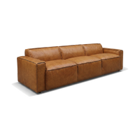Tanner Four-Seat Slab Lounge - Tan