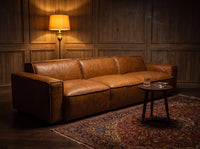 Tanner Four-Seat Slab Lounge - Tan