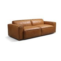 Tanner 2.5-Seat Slab Lounge - Tan