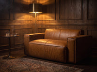 Tanner 2.5-Seat Slab Lounge - Tan