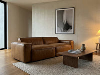 Tanner 2.5-Seat Slab Lounge - Tan