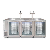 Grand Deluxe 3 Stainless Steel - 3 Door