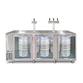 Grand Deluxe 3 Stainless Steel - 3 Door