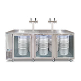 Grand Deluxe 3 Stainless Steel - 3 Door