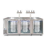 Grand Deluxe 3 Stainless Steel - 3 Door