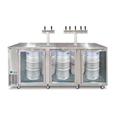 Grand Deluxe 3 Stainless Steel - 3 Door