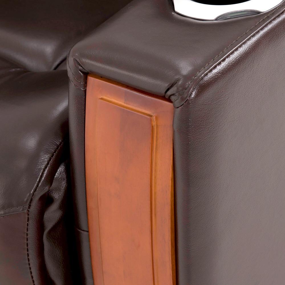 Premium Leather Executive 4 Seater Recliner - Electric