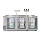 Grand Deluxe 3 Stainless Steel - 3 Door