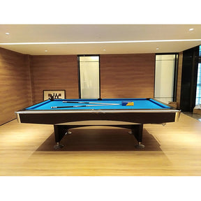 Pool Table - 9FT Slate Superior 9 Ball Pool / Billiards / Snooker Table Blue Felt (BACK ORDER FOR EARLY FEB)