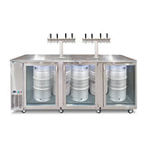 Grand Deluxe 3 Stainless Steel - 3 Door