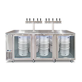 Grand Deluxe 3 Stainless Steel - 3 Door