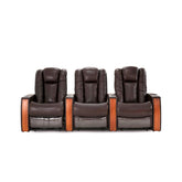 Premium Leather Executive 3 Seater Recliner - Electric