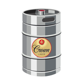 CROWN LAGER 50lt Commercial Keg 3.5% (D-Type Coupler)