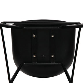 Furniture > Bar Stools & Chairs - Artiss Set Of 4 Metal Bar Stools - Black