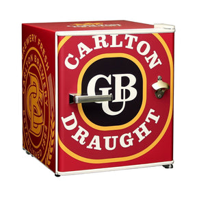 Bar Fridge - Carlton Draught Retro Mini Bar Fridge 46 Litre
