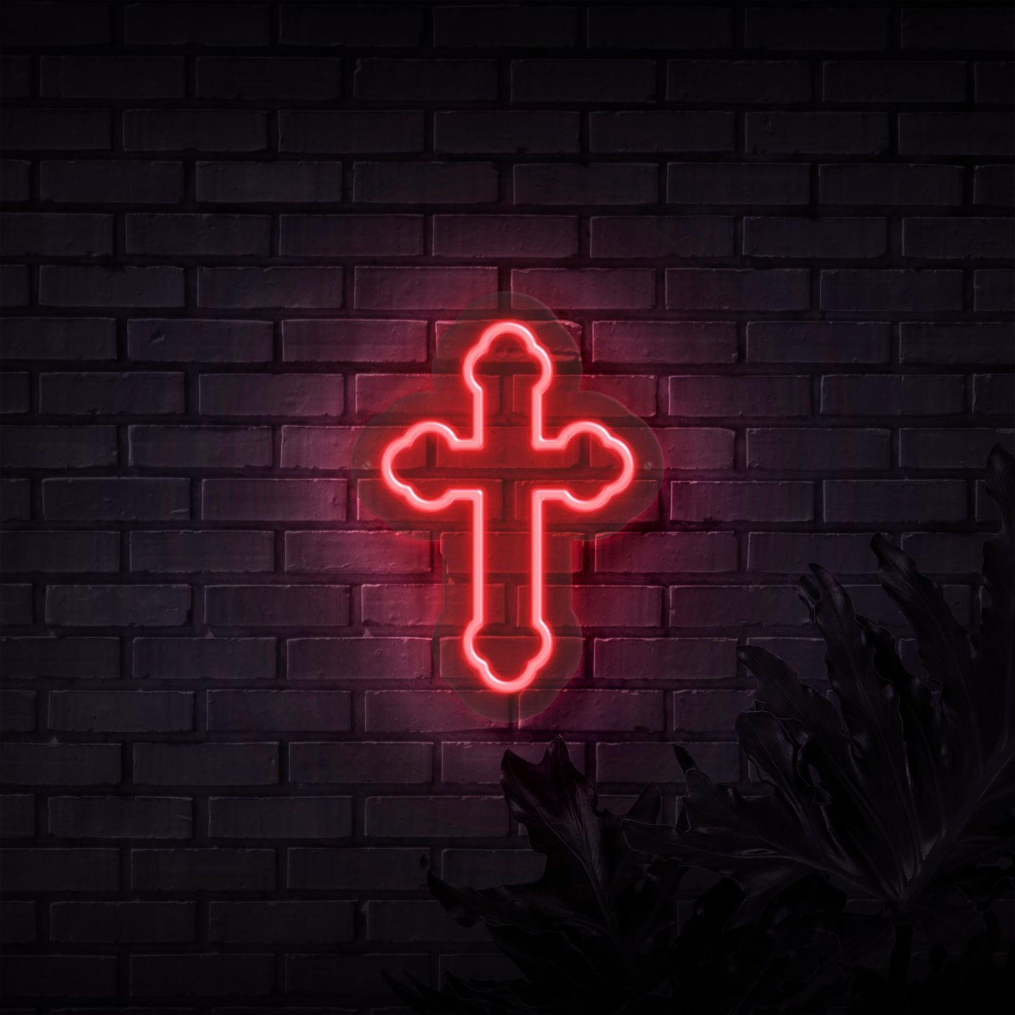 Neon Sign - CROSS NEON SIGN (DELIVERED IN 3-5WKS)
