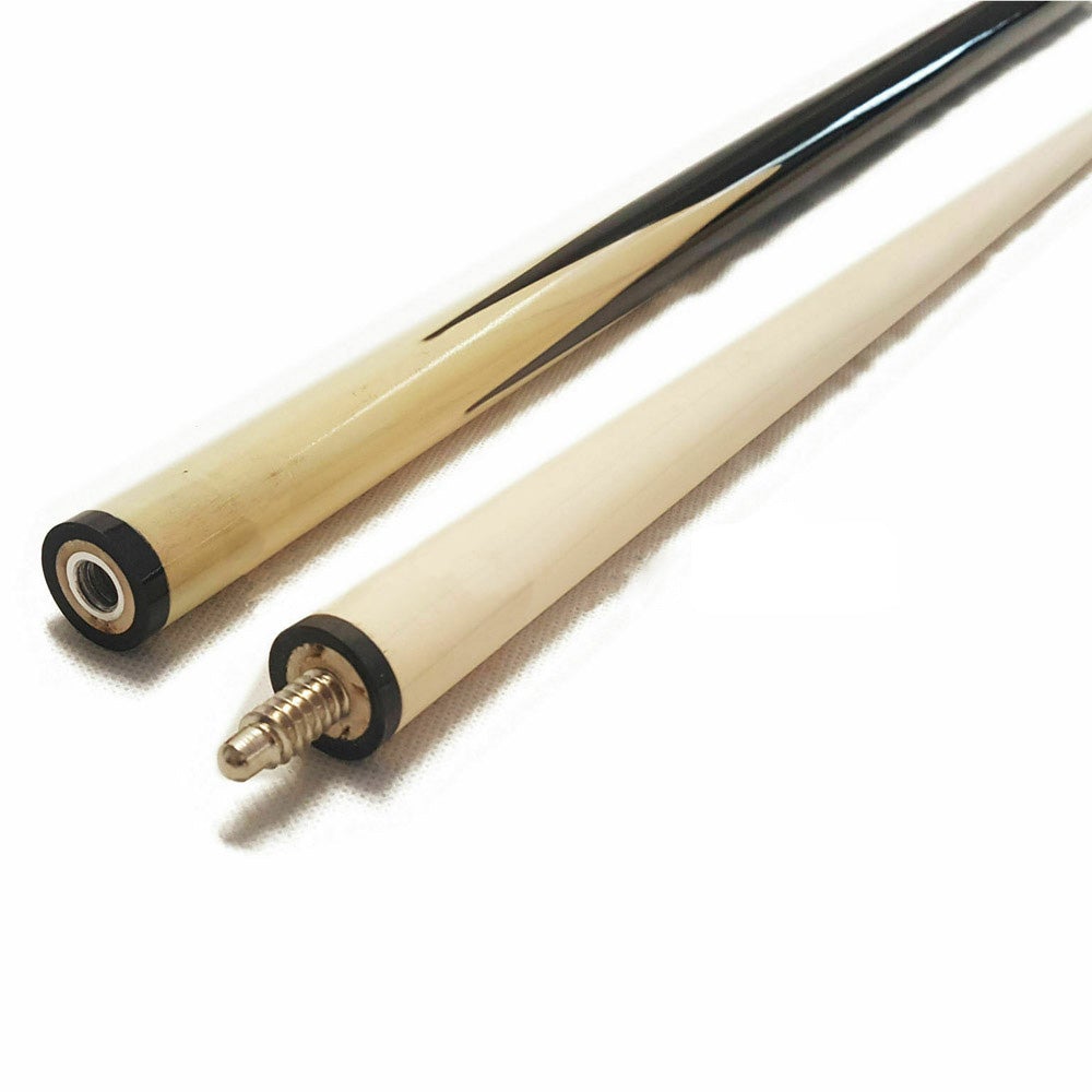 Pool Table Accessories - 2 X 2-Piece Economic Pool Billiard Cue 57″ 12mm Tip For Billiards Gaming Cues Sticks
