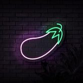 Neon Sign - EGGPLANT NEON SIGN (DELIVERED IN 3-5WKS)