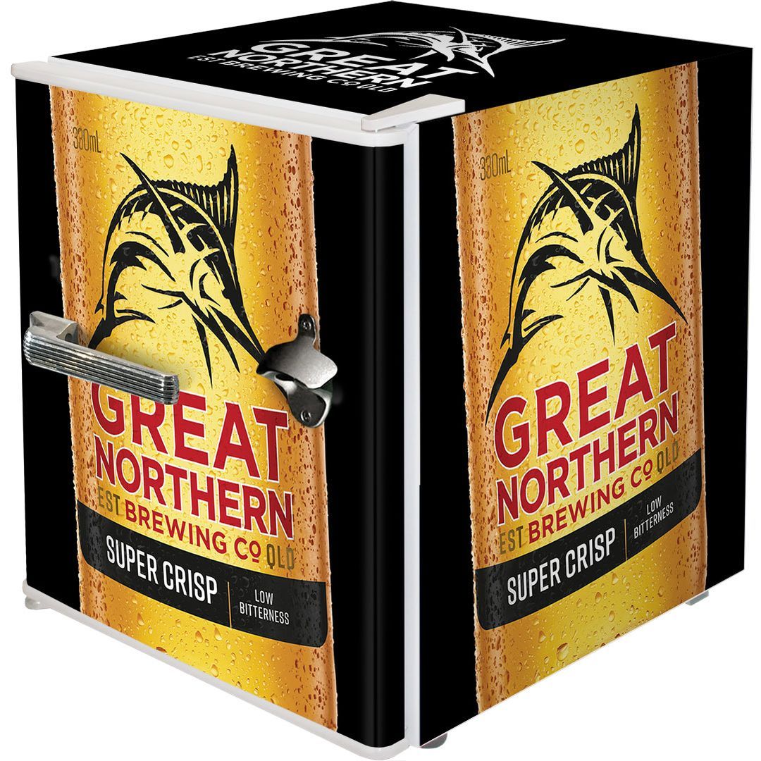 Bar Fridges - Great Northern Retro Mini Bar Fridge Crisp Design