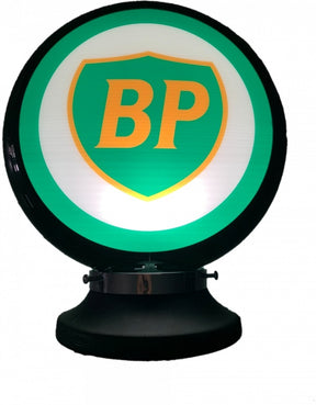 Beer Brand Signs - BP Fuel Petrol Gas Bowser Bar Lighting Garage Light Sign Illuminated Globe On Base