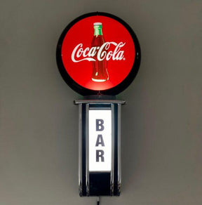 Massive Coke Coca Cola BAR Wall Sign Led Lighting Light