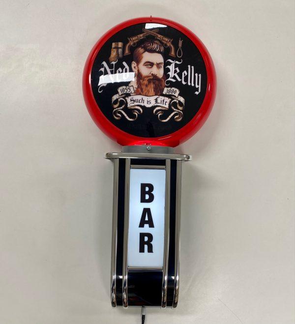 Massive Ned Kelly Such Is Life BAR Wall Sign Led Lighting Light RED