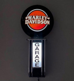 Massive Harley Davidson Motor Cycles GARAGE Wall Sign Led Bar Lighting Light