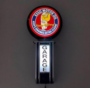 Massive ESSO Motor Oil LED GARAGE Wall Sign Led Bar Lighting Light