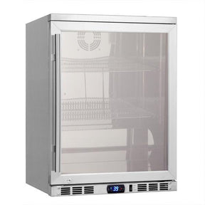 Beverage Fridge - Heating Glass Door Under Bench Beverage Fridge