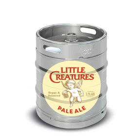 Beer Keg - LITTLE CREATURES PALE ALE 50lt Commerical Keg 5.5% A-Type Coupler [NSW]