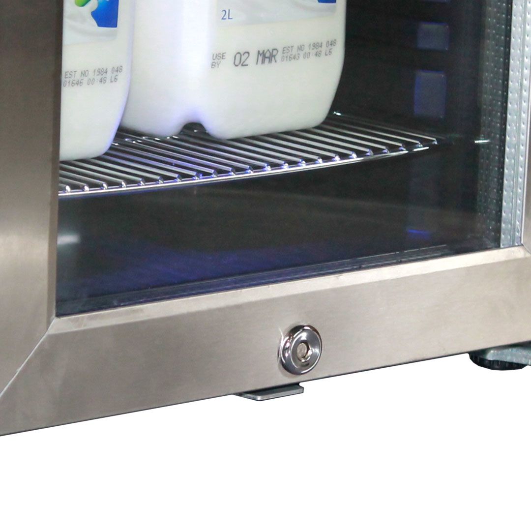 Bar Fridge - Mini Bar Fridge Made For Milk Storage With Coffee Machines 23Litre Schmick SC23C