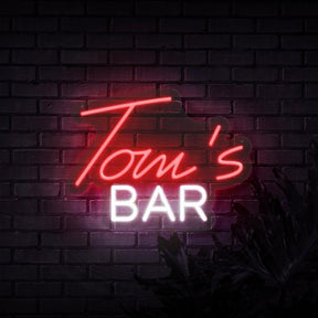 PERSONALIZED BAR NEON SIGN