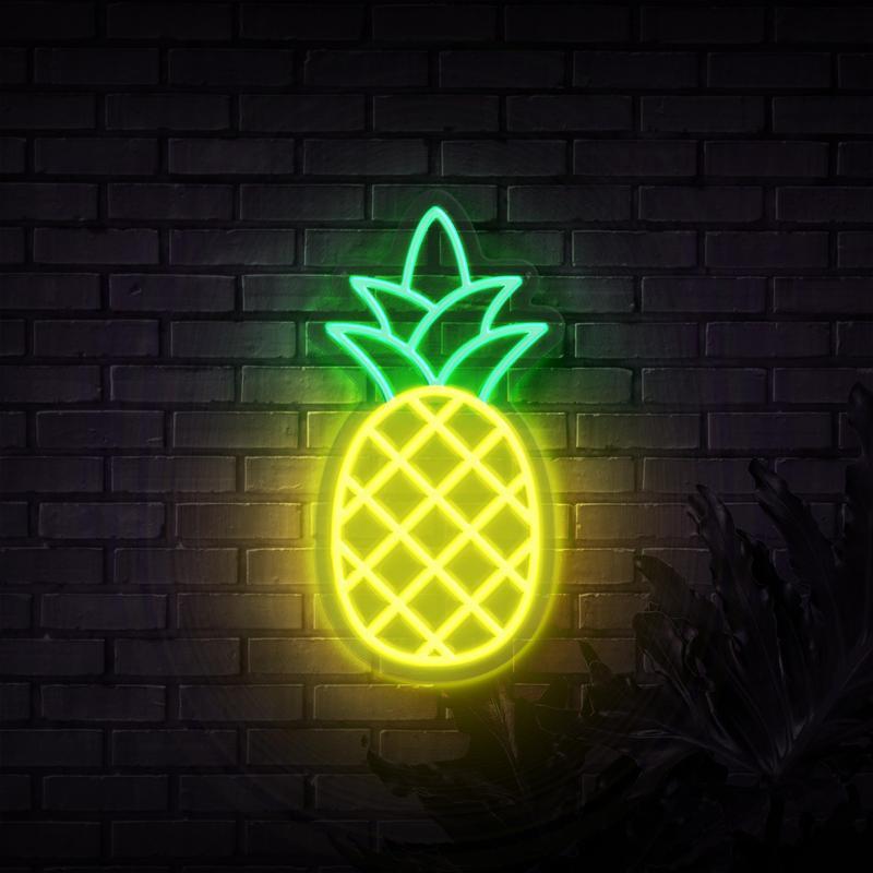Neon Sign - PINEAPPLE NEON SIGN (DELIVERED IN 3-5WKS)