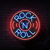 ROCK N ROLL NEON SIGN