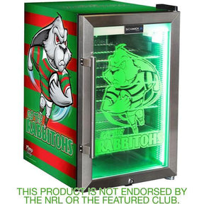 Rabbitohs Rugby Team Design Club branded bar fridge