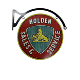 MASSIVE Holden Sales & Service Metal Bar Wall Sign Man Cave Garage Workshop
