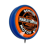 Beer Brand Signs - Harley Davidson Motor Oil LED Bar Lighting Wall Sign Light Button Light Blue