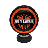 Beer Brand Signs - Harley Davidson Motorcycles Bar Lighting Garage Light Sign Illuminated Globe On Base