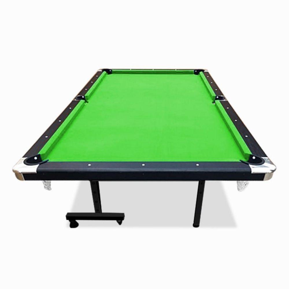 Pool Table - 7FT Green Foldable / Fold Away Pool Billiard Table Free Accessory