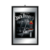 Jack Daniels Billiards Design Framed Mirror Wall Bar Sign
