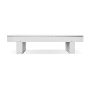 Mace Storage Bench For Dining Pool Table - White