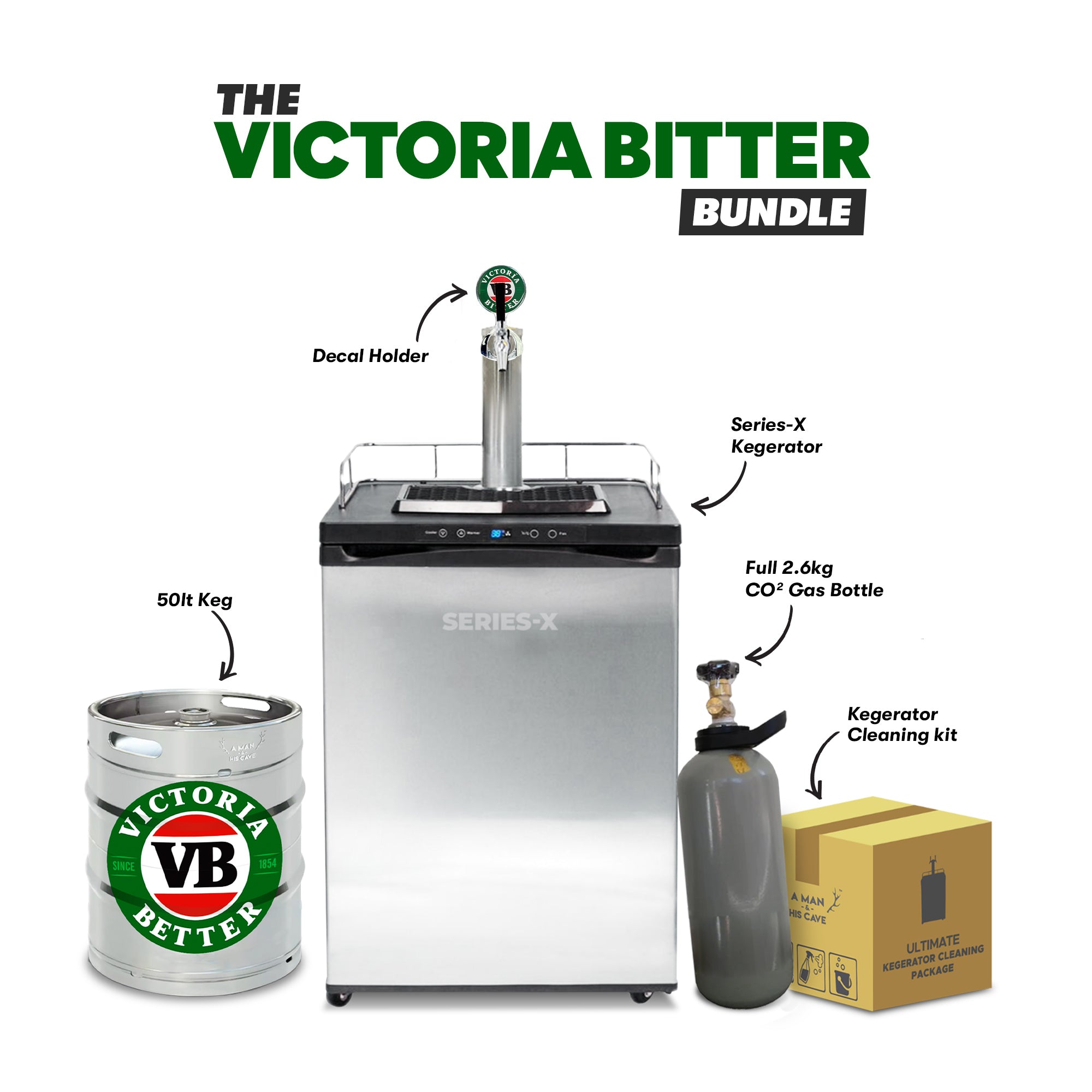 Shop Now Victoria Bitter Kegerator + Keg Bundle On Sale Now A Man