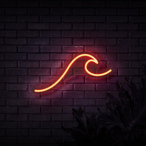 Neon Sign - WAVE NEON SIGN (DELIVERED IN 3-5WKS)
