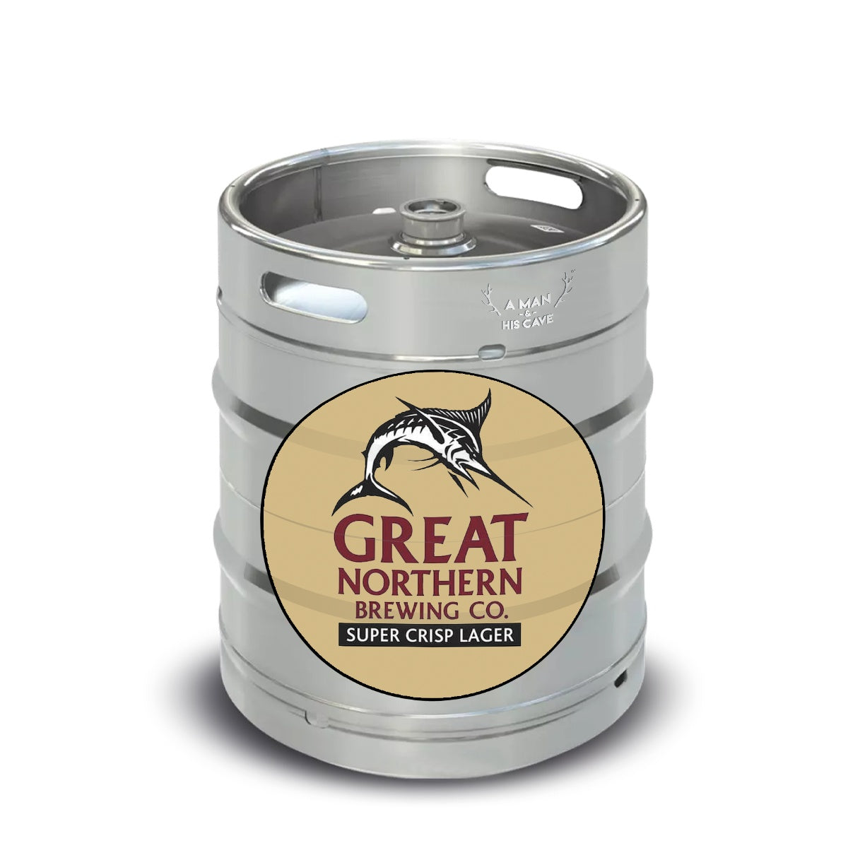 Beer Keg - GREAT NORTHERN - SUPER CRISP LAGER 50lt Commercial Keg 3.5% D-Type Coupler [QLD]