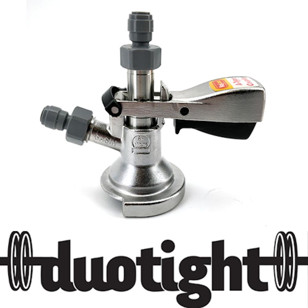 A-Type Coupler - Full Stainless Steel - duotight 5/8" to 8mm push in