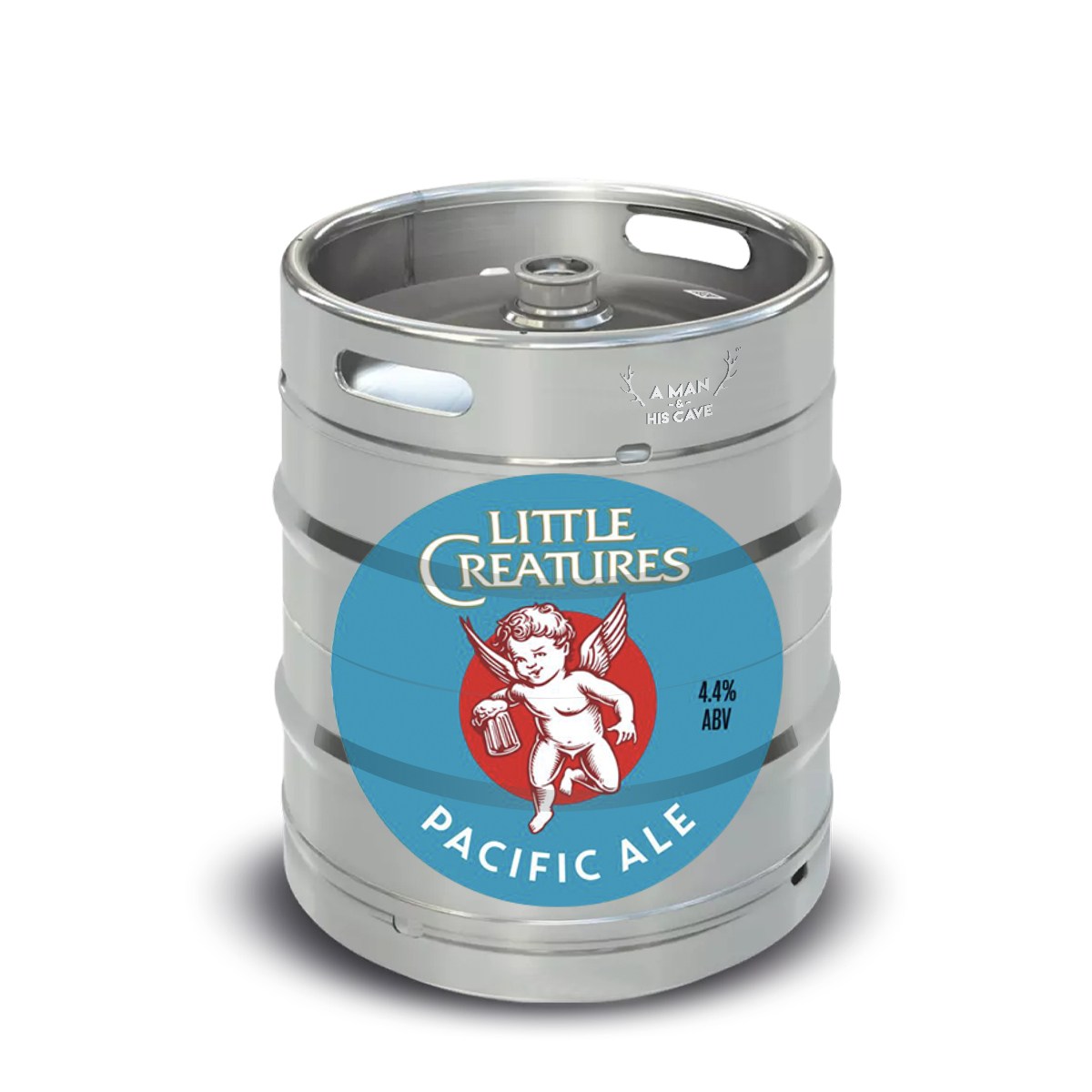 Beer Keg - LITTLE CREATURES PACIFIC ALE 50lt Commercial Keg 4.4% A-Type Coupler [NSW]