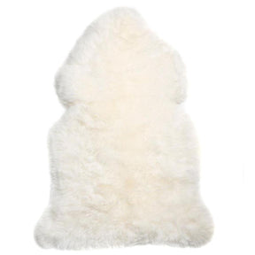 Ivory/White - XXL - Long Wool Rug - Australian Merino Sheepskin
