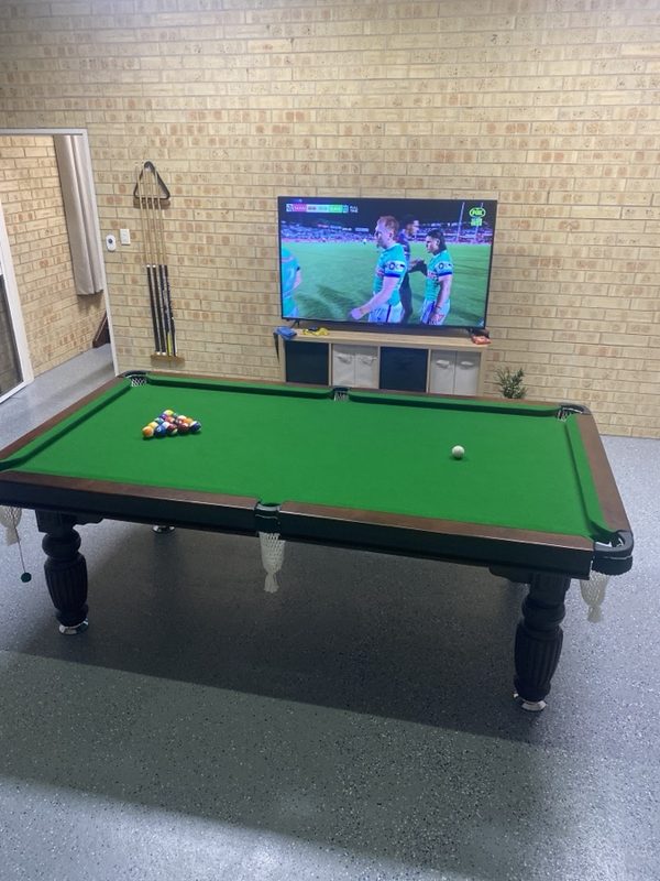Games room photographed by Megan Trewin